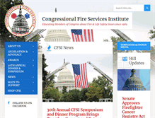 Tablet Screenshot of cfsi.org